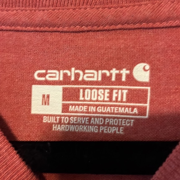 Carhartt red t shirt - Picture 2 of 5